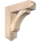 Ekena Millwork Imperial Arts and Crafts Smooth Bracket w/ Offset Brace, Douglas Fir, 7 1/2"W x 26"D x 26"H BKT0806X26X26IMP03SDF - alternate 1